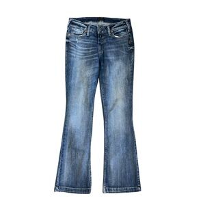 Silver Jeans Suki Bootcut Womens 32x32 Medium Wash Stretch Denim Jeans